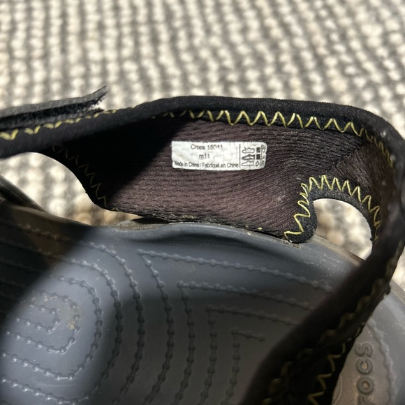 Crocs Swiftwater Mesh Deck Sandal Size 11 - Picture 4 of 6